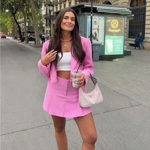 ZARA MINI SKIRT PINK